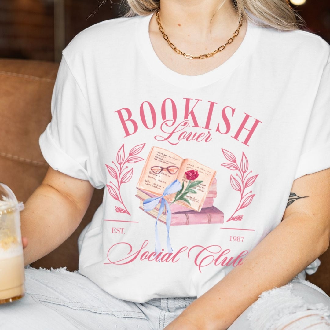 Bookish Lover Social Club Shirt