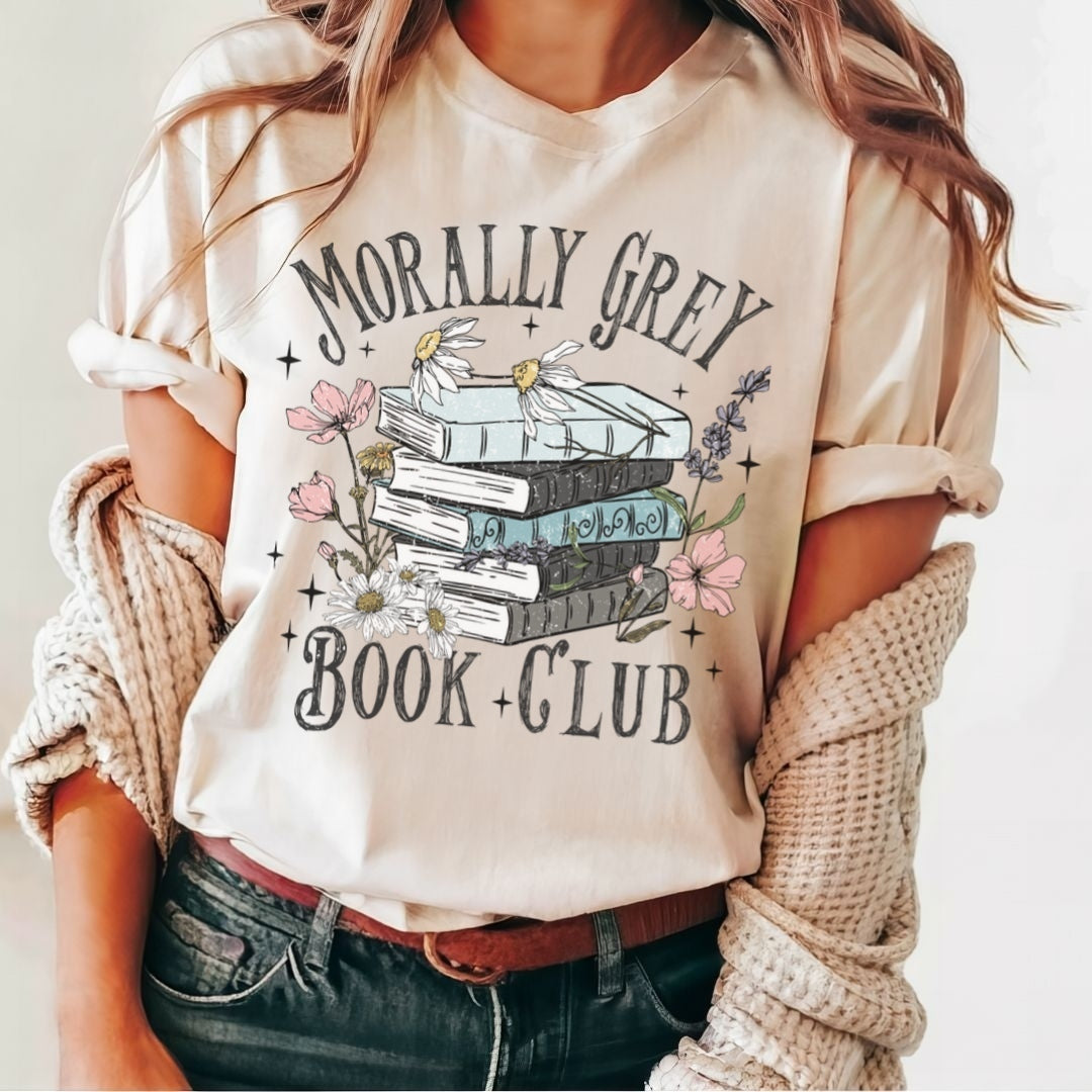 Morally Grey Romance Book Lover T-shirts