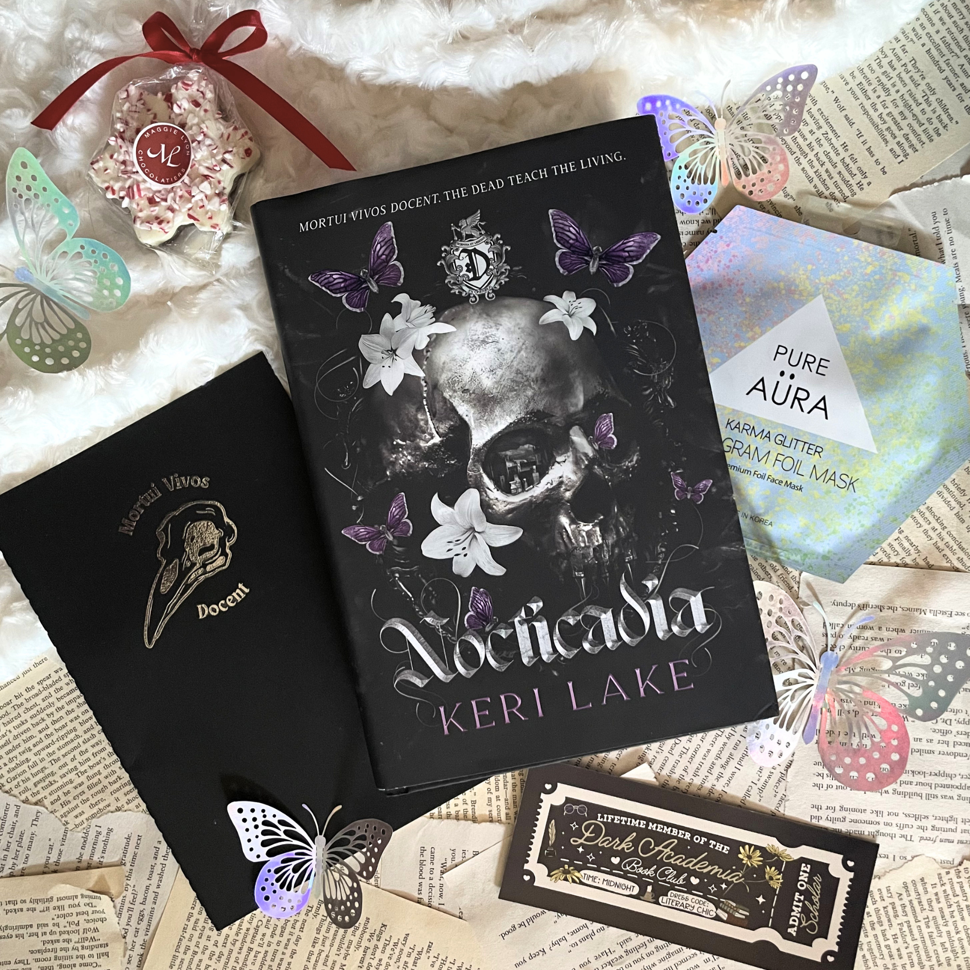 The NOCTICADIA Dark Academia Romance Book Box